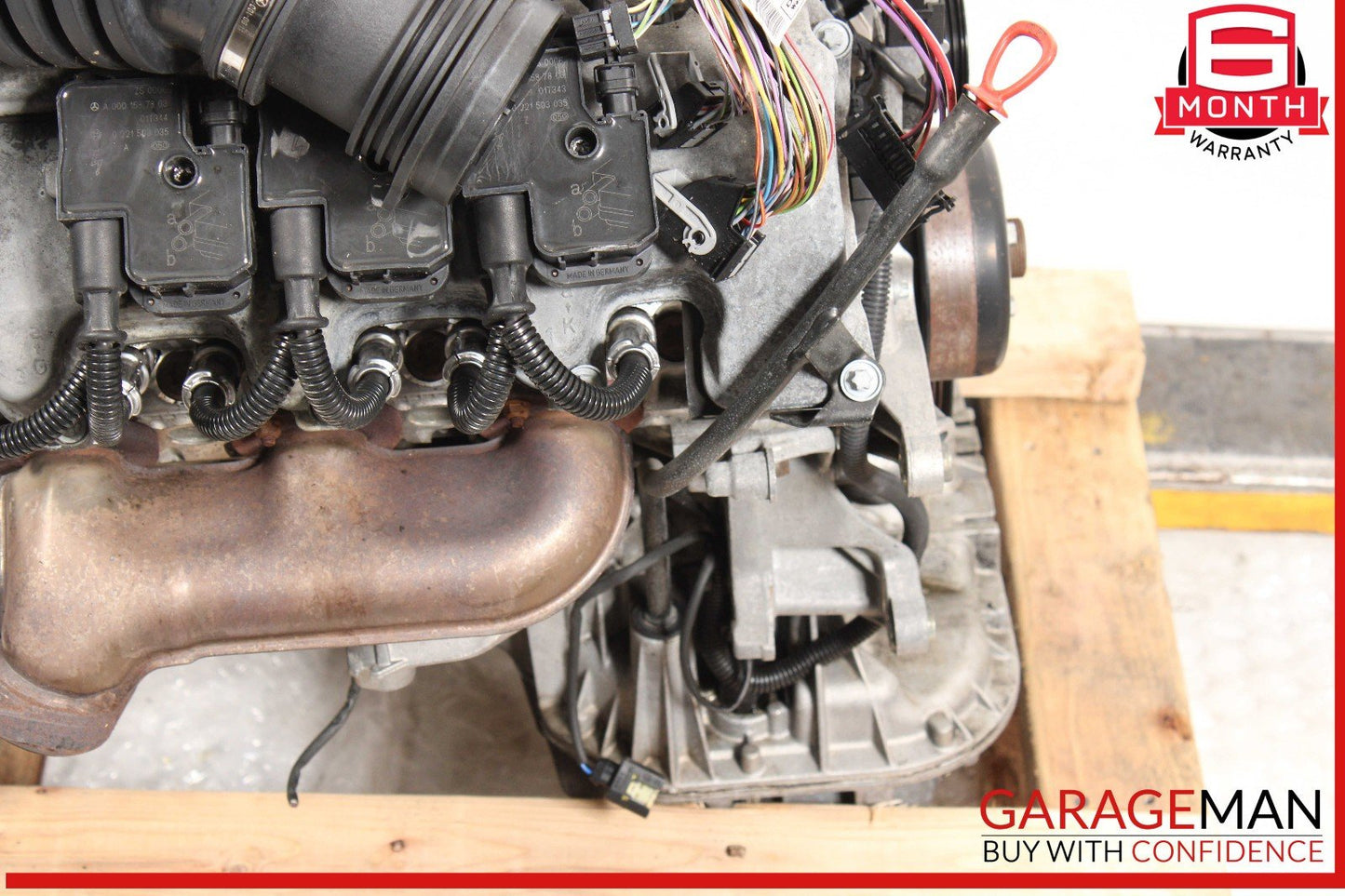 98-02 Mercedes W210 E320 3.2L V6 Engine Motor Block Assembly 145k