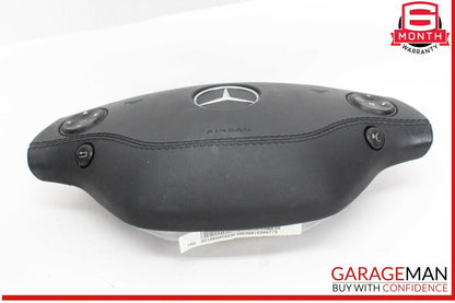 07-10 Mercedes W221 S550 CL550 Steering Wheel Airbag Air Bag Black OEM