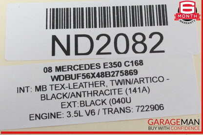 03-09 Mercedes W211 E350 Front Right Passenger Side Window Regulator Motor OEM