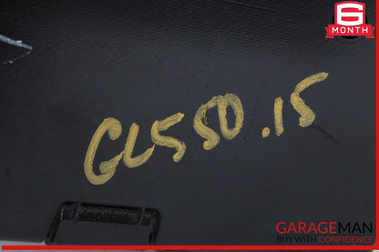 12-19 Mercedes X166 GL550 ML350 Dashboard Glove Box Compartment Black OEM