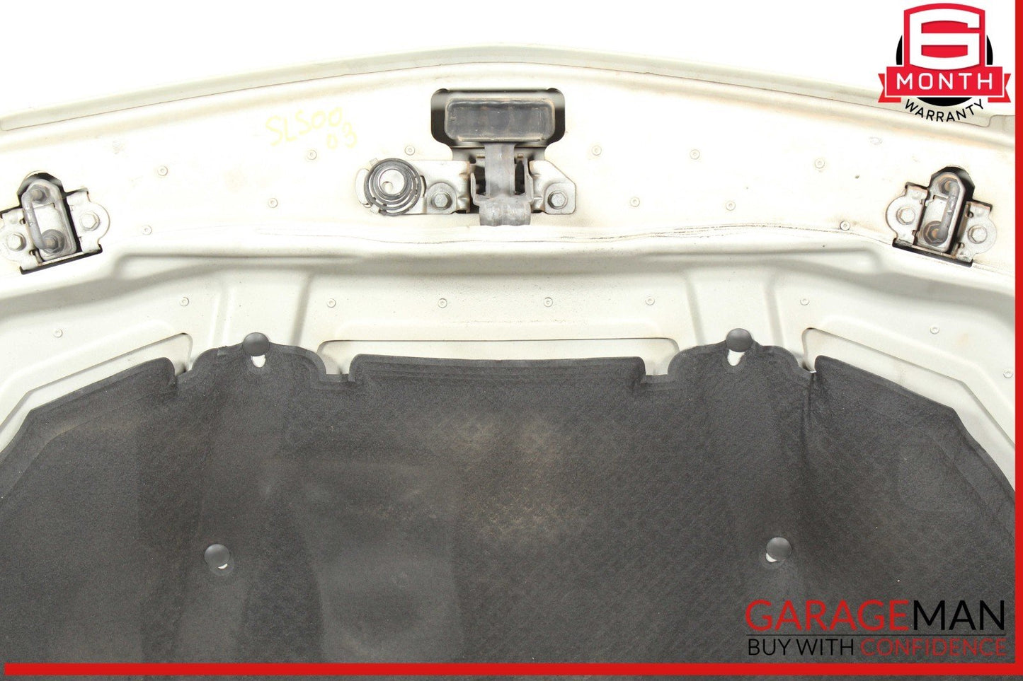 03-08 Mercedes R230 SL550 Front Hood Bonnet Cover Panel Assembly OEM
