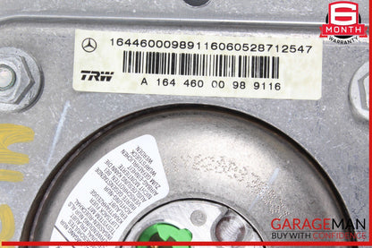 06-08 Mercedes W164 ML500 R500 Driver Side Steering Wheel Airbag Air Bag Black