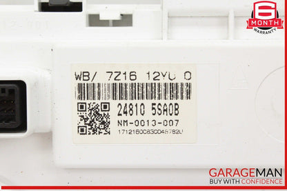 18-19 Nissan Leaf Speedometer Instrument Cluster Gauge 248105SA0B OEM