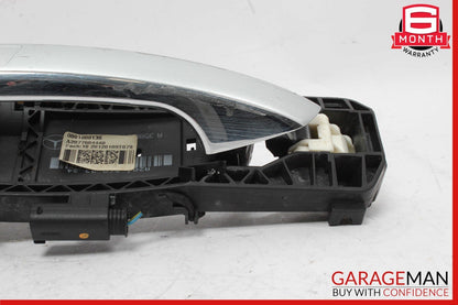 10-13 Mercedes W212 E350 Coupe Front Left Exterior Door Handle Keyless Go Silver