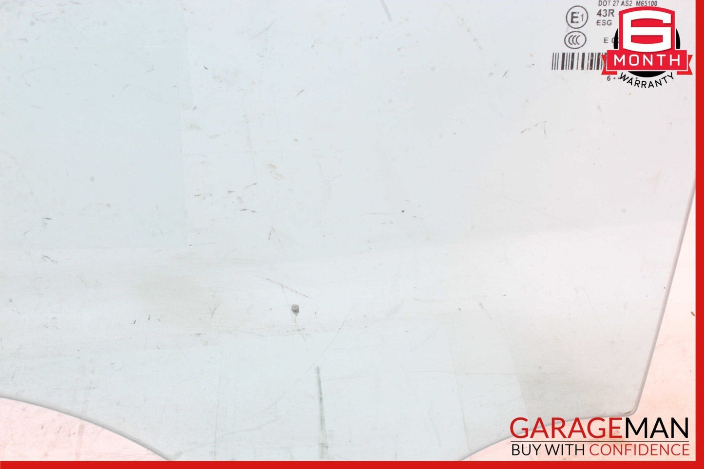 06-11 Mercedes W219 CLS550 CLS63 AMG Rear Left Side Door Window Glass Clear OEM