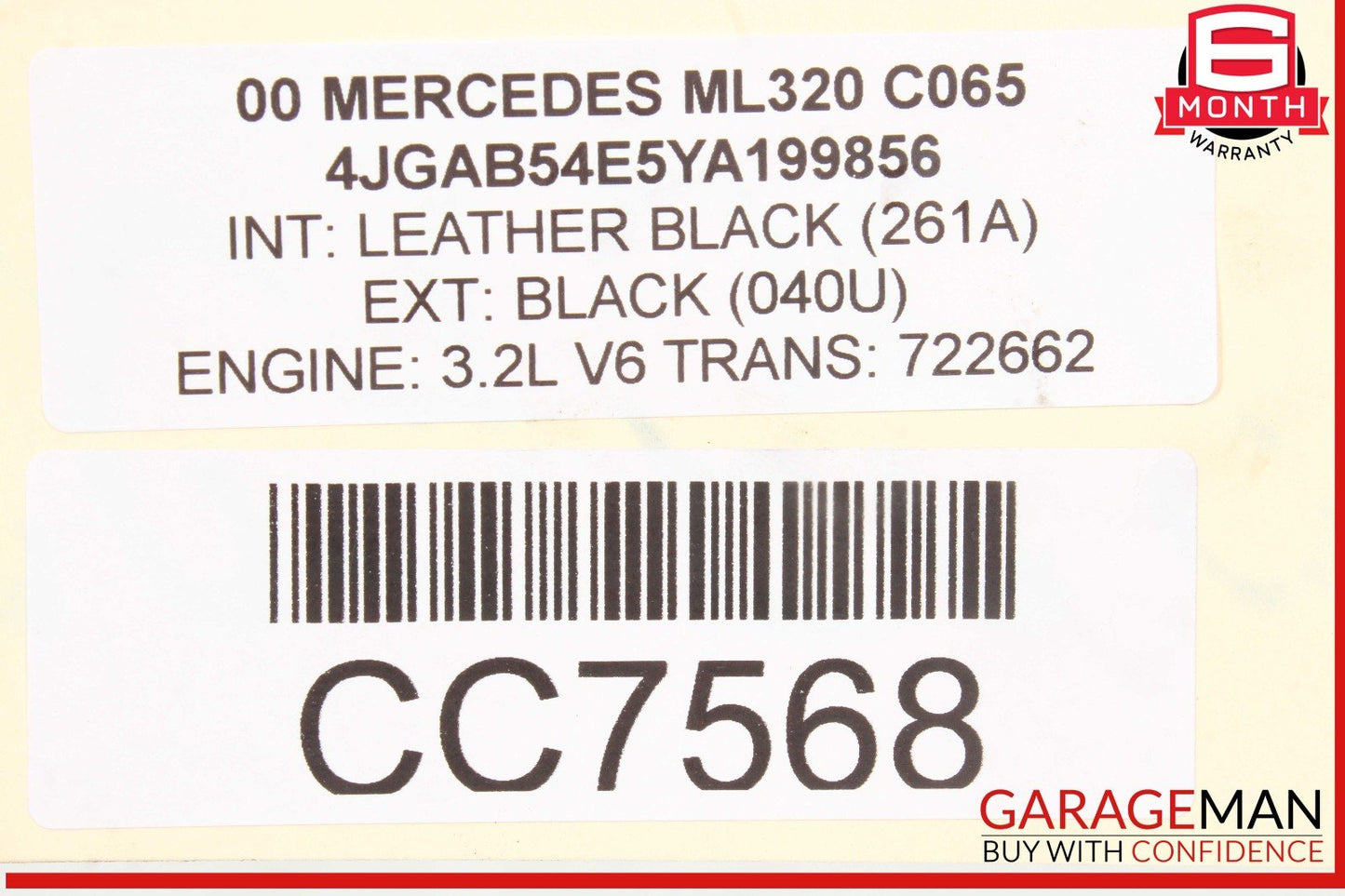 98-05 Mercedes W163 ML320 ML500 Front Diff Differential Axle Carrier OEM