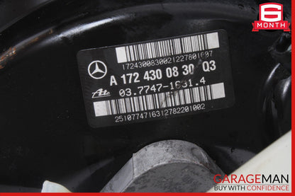 12-16 Mercedes R172 SLK250 SLK300 Master Cylinder Power Brake Booster OEM