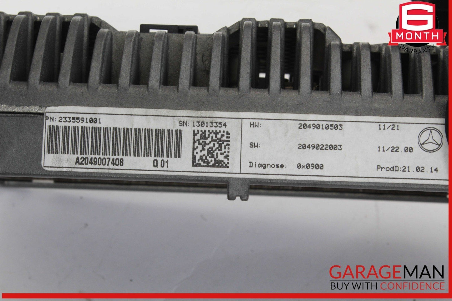 12-16 Mercedes W204 C250 CGI GPS Navigation LCD Display Screen Monitor OEM
