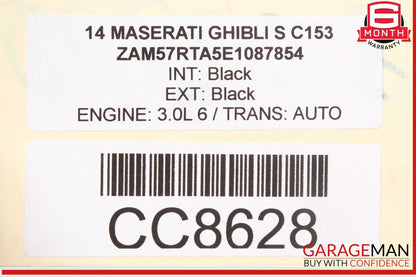 14-24 Maserati Ghibli S Q4 AWD Rear Diff Differential Axle Carrier 670009608 OEM