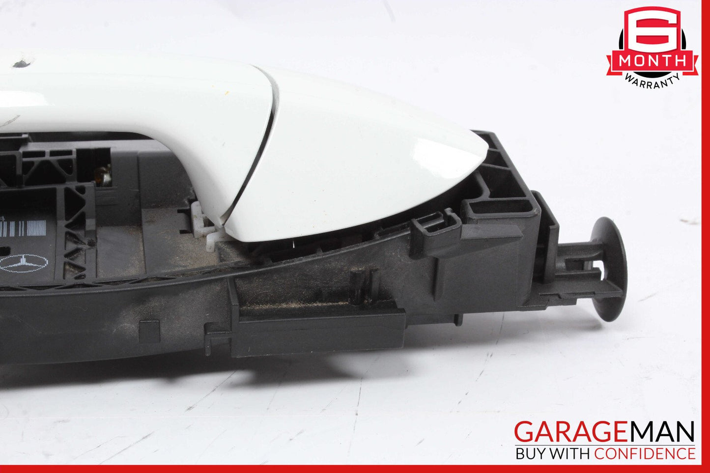 12-20 Mercedes W117 CLA250 Rear Right Side Exterior Door Handle White OEM