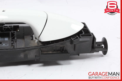 12-20 Mercedes W117 CLA250 Rear Right Side Exterior Door Handle White OEM