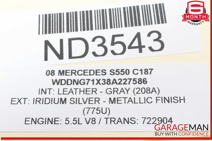 07-14 Mercedes W221 S550 CL550 S65 AMG A/C AC Heater Climate Control Switch OEM