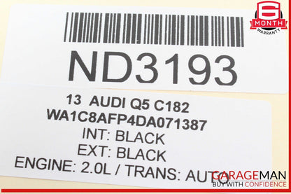 09-16 Audi Q5 Dash Fuse Reley Junction Box 8K0907413 OEM