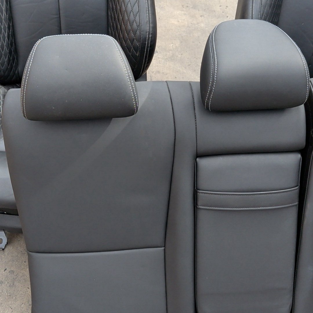 2016-2020 Infiniti Q50 V37 Red Sport Front and Rear Complete Seat Assembly OEM