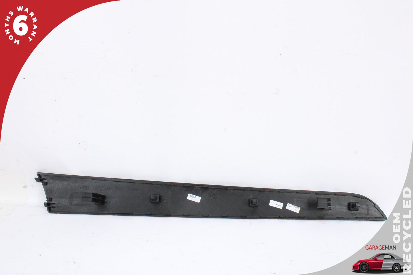 2009-2012 Audi A4 S4 Front and Rear Trim Cover Panel Scale Aluminum Set OEM