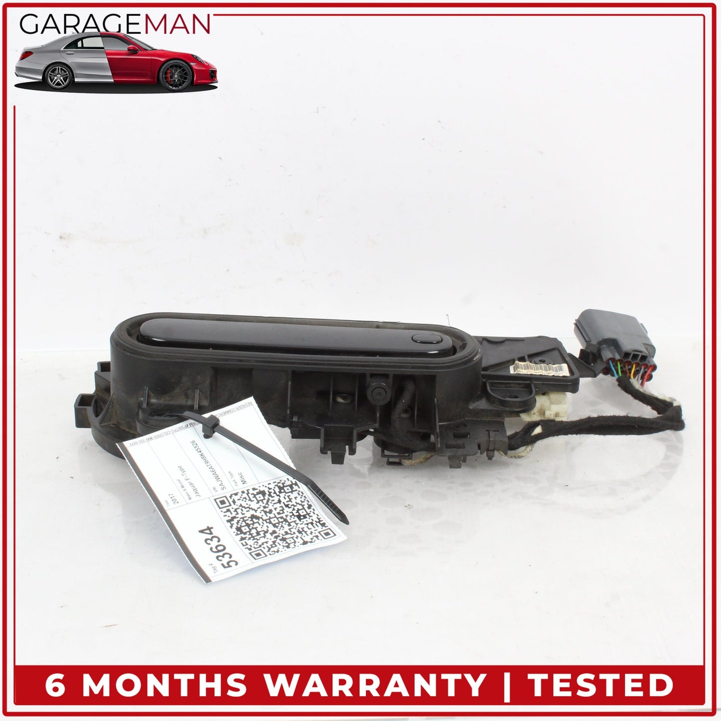2014-2020 Jaguar F-Type X152 Front Left Side Exterior Door Handle Black OEM