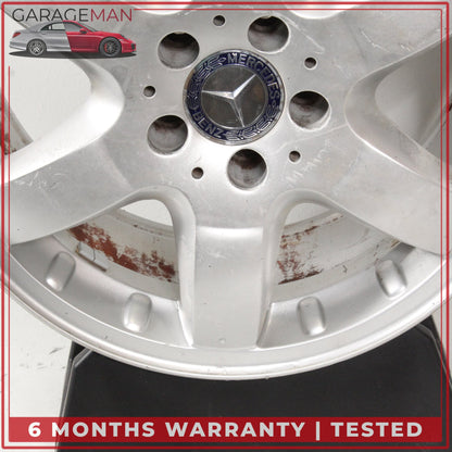 2002-2005 Mercedes W163 ML320 ML500 Front or Rear Wheel Rim 8.5JX17H2 ET52 OEM