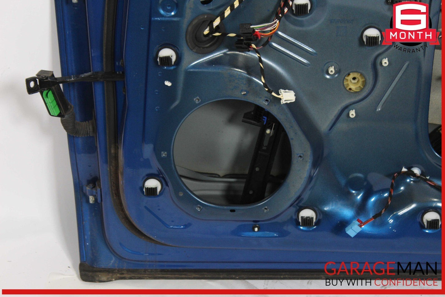15-24 Porsche Macan 95B Front Right Passenger Side Door Shell Blue OEM