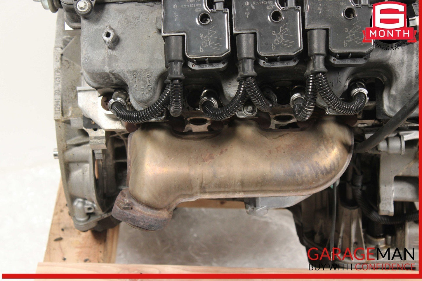 98-02 Mercedes W210 E320 ML320 CLK320 3.2L V6 Engine Motor Block Assembly 142k
