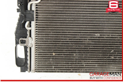 06-09 Mercedes W211 E350 Engine Cooling Radiator A/C AC Condenser Assembly OEM