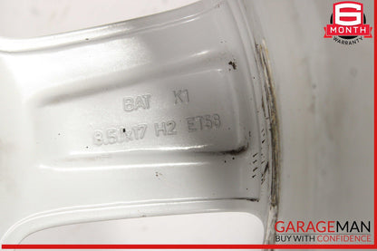 08-15 Mercedes W204 C250 C350 Rear Left / Right Wheel Tire Rim 8.5Jx17H2 ET58