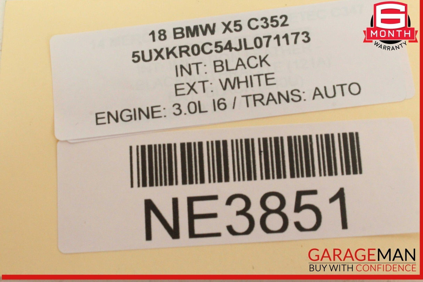 14-18 BMW X5 F15 Front Right Passenger Side Power Seat Adjust Control Switch OEM