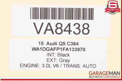 09-17 Audi Q5 A4 A5 Front Upper Interior Overhead Dome Light Lamp Switch OEM