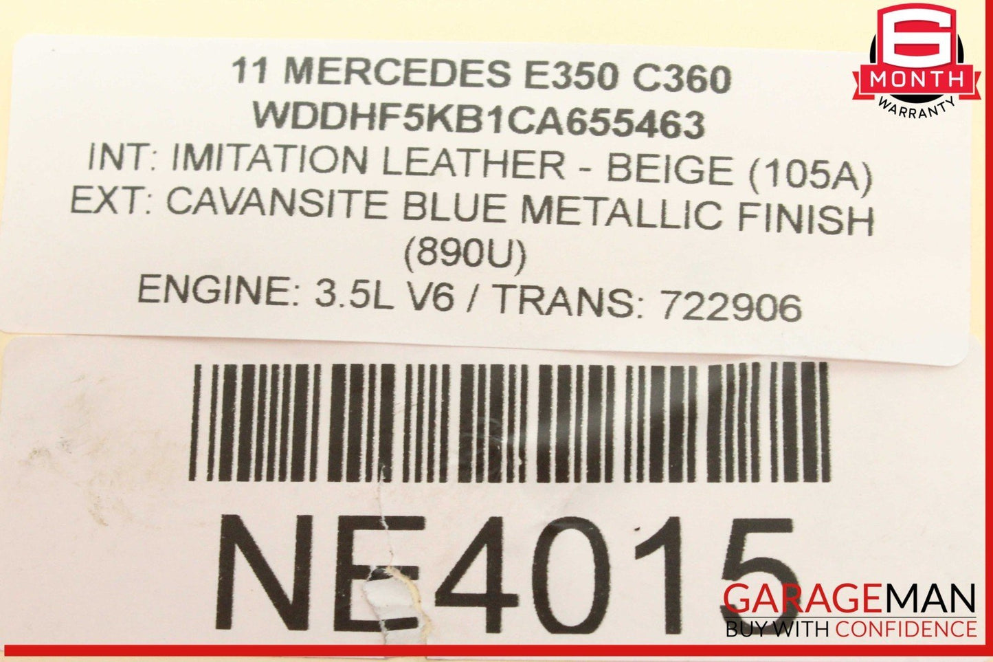 05-12 Mercedes W212 E350 C230 R350 Engine Motor Coolant Water Pump Assembly OEM