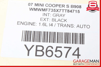 06-13 Mini Cooper Interior Front Roof Light Panel 3449417