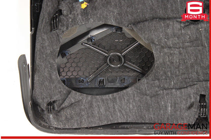 10-16 Porsche Panamera 970 Front Left Interior Door Panel Black OEM