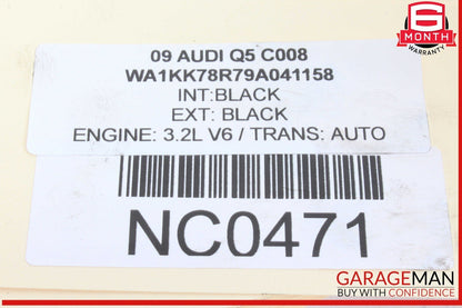 09-12 Audi Q5 Engine Cylinder Head Right Side 06E103404A OEM