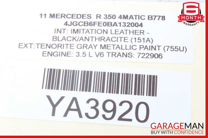 06-13 Mercedes X164 GL450 ML550 Front Overhead Dome Light Lamp Gray OEM