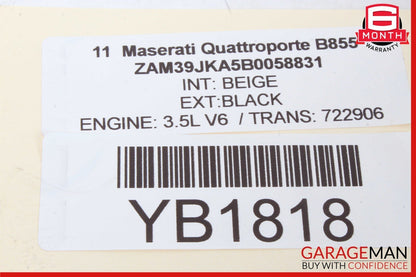 09-13 Maserati Quattroporte M139 Right Side Rear View Door Mirror OEM