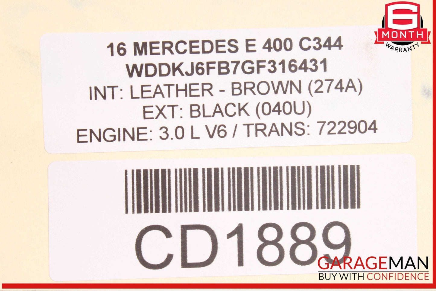 15-17 Mercedes W207 E400 CLS400 Rear Differential Diff Carrier Axle OEM
