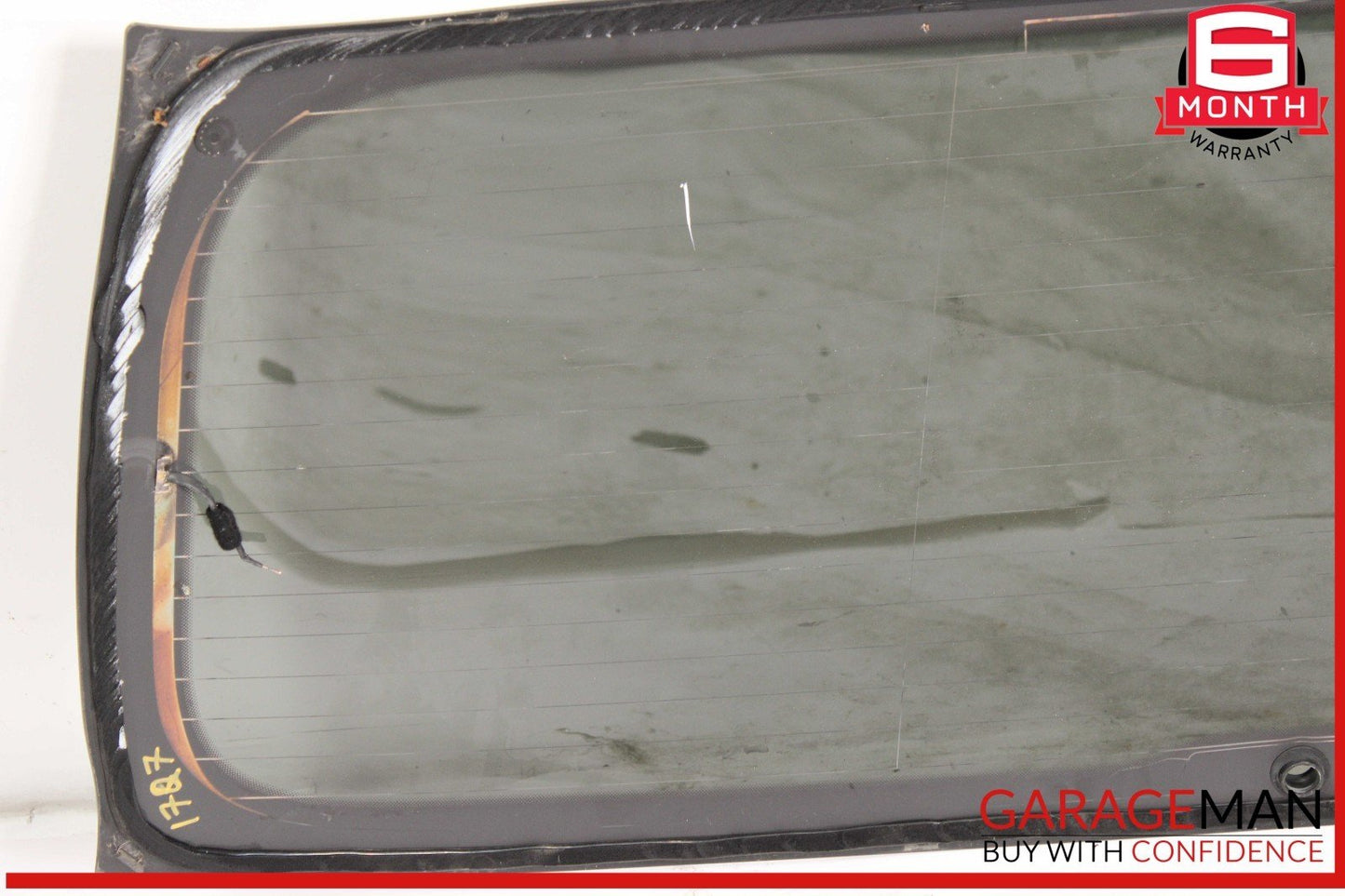 17-25 Audi Q7 Rear Tailgate Liftgate Trunk Lid Back Window Glass OEM