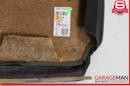 03-06 Mercedes W220 S500 Front Right or Left Top Upper Seat Cushion Black OEM