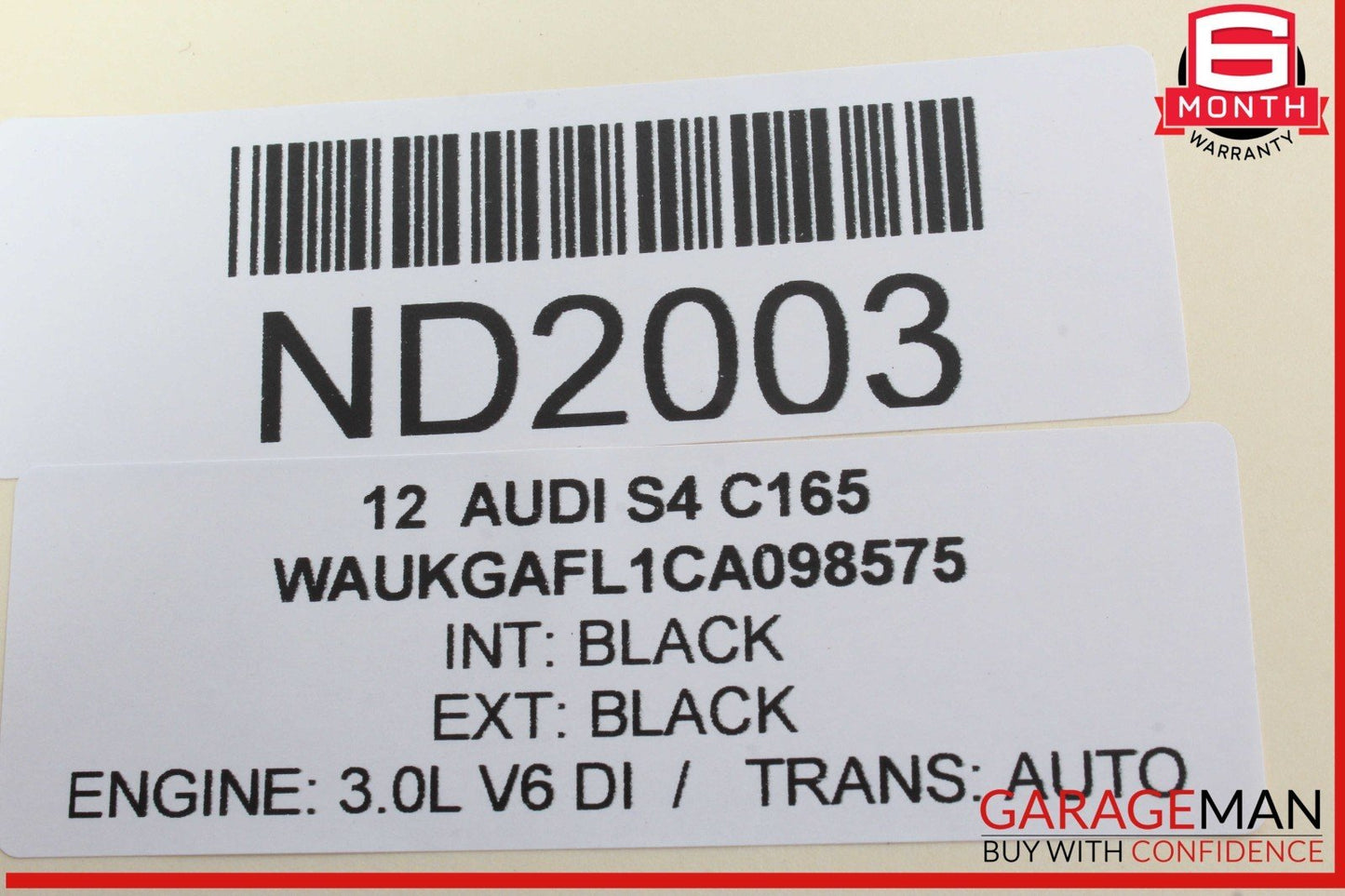 09-12 Audi S4 Automatic Transmission Gear Shifter Display Indicator 8K1713463A