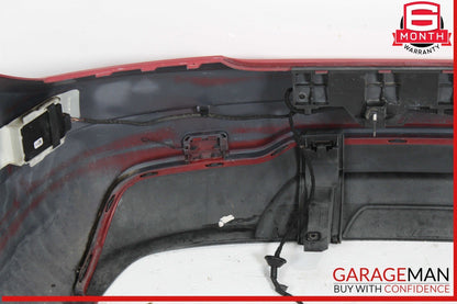 12-14 Mercedes W204 C250 Sport AMG Rear Bumper Cover Assembly Red OEM
