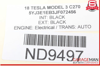 17-23 Tesla Model 3 Right Passenger Side Exterior Door Handle 108183200G OEM