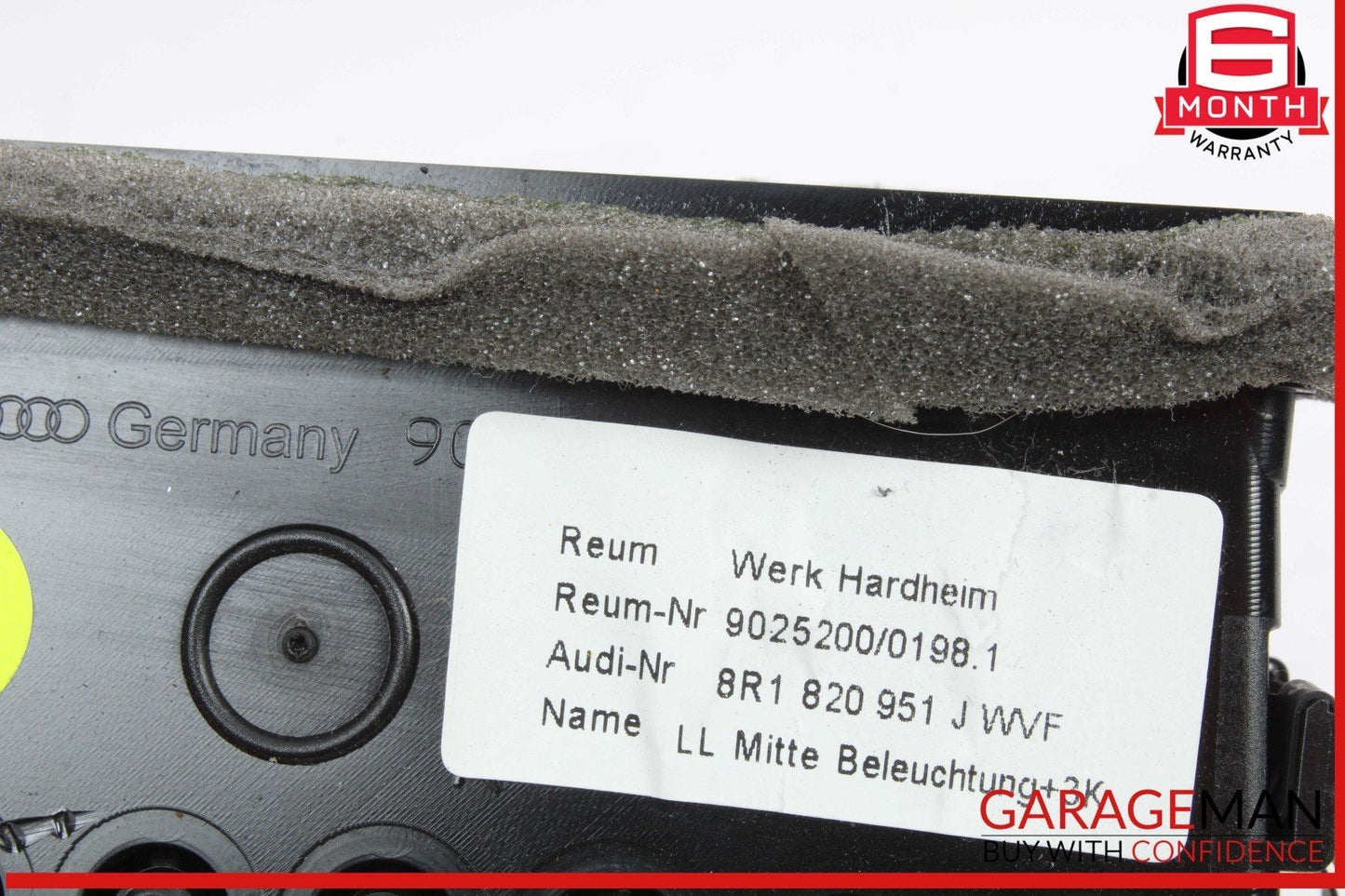 09-17 Audi Q5 SQ5 Front Center Dash Dashboard AC A/C Air Vent Grille Grill OEM