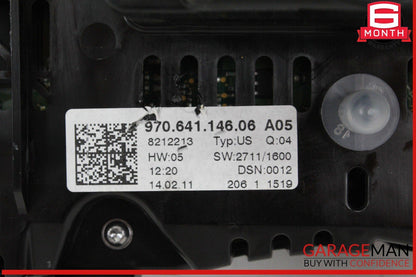 11-12 Porsche Panamera 970 Speedometer Odometer Instrument Cluster Gauge OEM