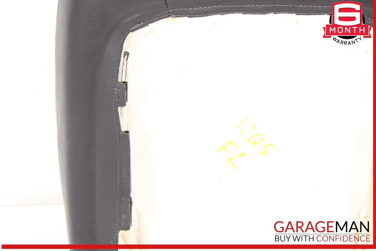 09-17 Audi Q5 Front Left Side Upper Seat Cushion Black OEM
