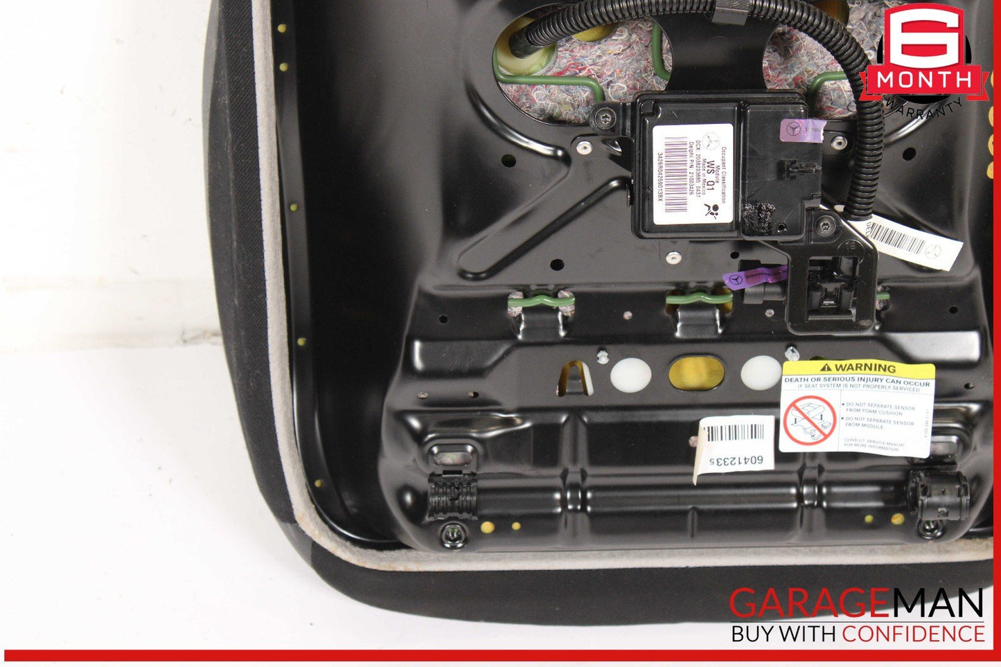 05-07 Mercedes W203 C230 C350 Front Right Side Bottom Lower Seat Cushion OEM