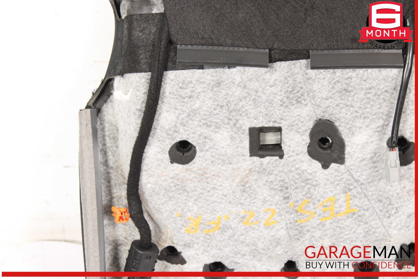 17-23 Tesla Model 3 Front Right Bottom Lower Seat Cushion Black OEM