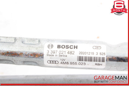18-24 Audi Q7 Front Windshield Wiper Motor w/ Linkage Bosch 4M0955023 OEM