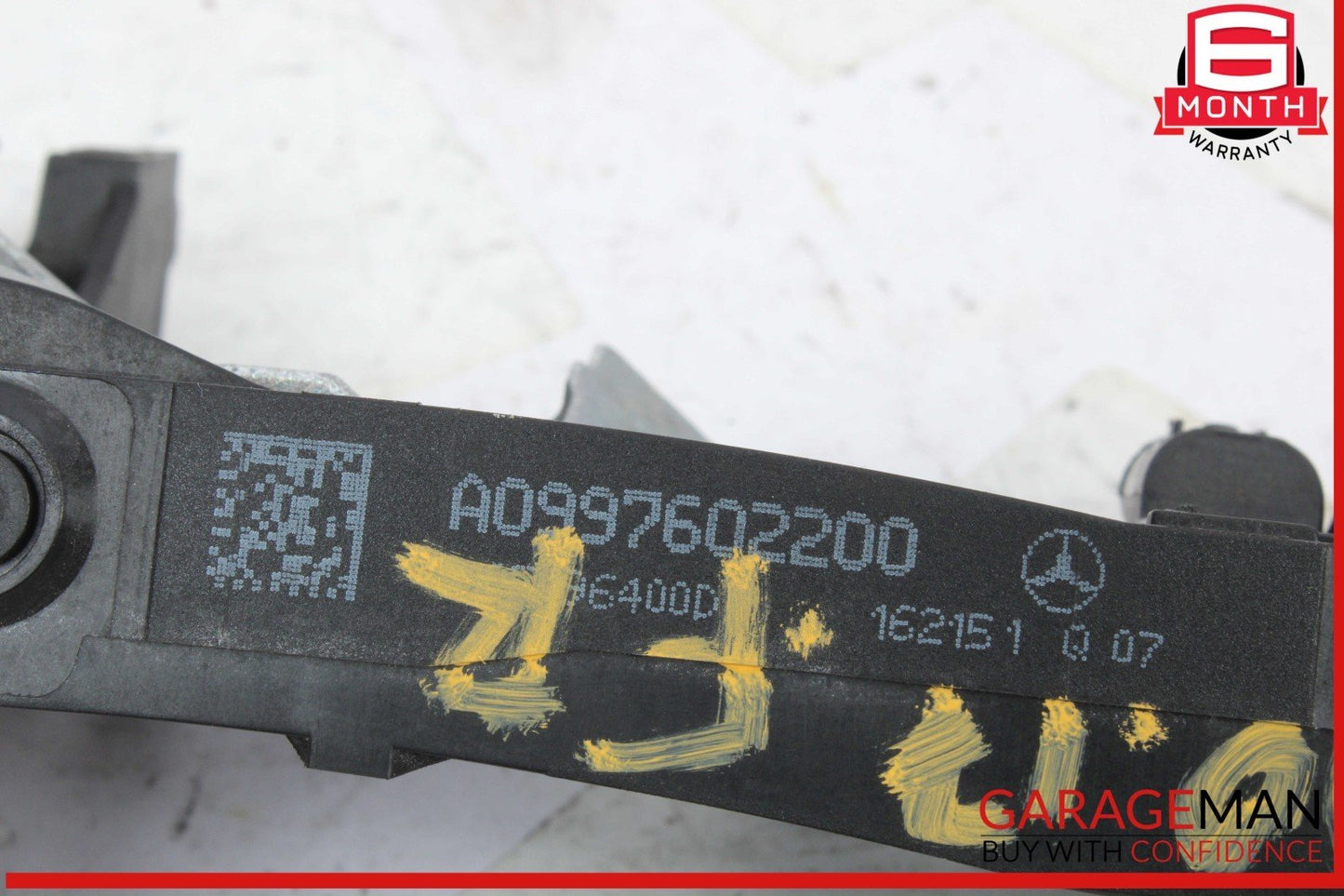 15-20 Mercedes W205 C300 Right Passenger Side Exterior Door Handle Red OEM