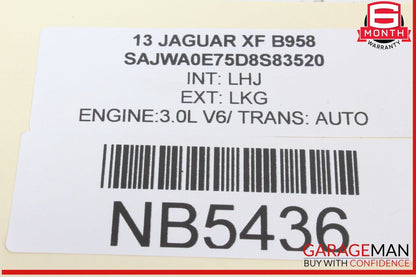 10-15 Jaguar XF XFR X250 Front Right Passenger Side Door Rear View Mirror OEM