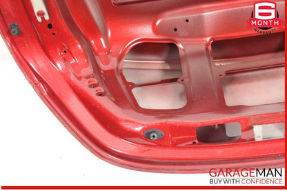 15-21 Mercedes W205 C300 C43 C63 AMG Rear Trunk Lid Shell Cover Panel Red OEM