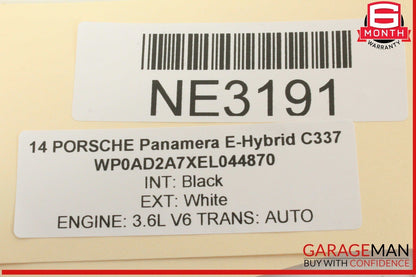 10-16 Porsche Panamera 970 E-Hybrid Front Left Driver Side Knee Air Bag OEM