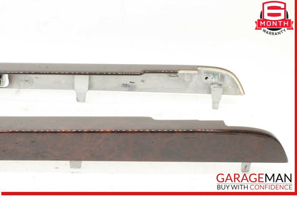 07-09 Mercedes W221 S550 CL600 Center Console Trim Bezel Wood 2216800234 OEM